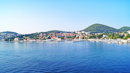 Fototapeta na wymiar Vista de Dubrovnik, Croacia, Europa