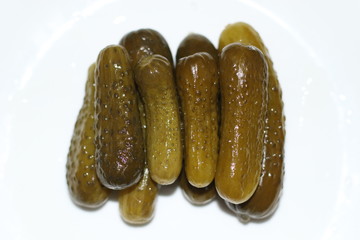 Crispy cucumber pickles