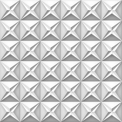 Volume realistic vector stars texture, light geometric seamless tiles pattern, design white background for you projects