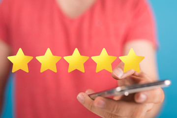 voting stars in hand