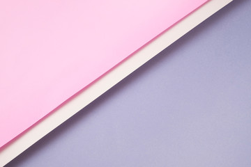 Background of shape and geometry. Colored background decorations with paper.