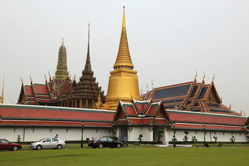 Temple of the Emerald Buddha in Bangkok, Thailand