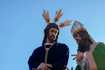 Jesús ante caifás, hermandad de San Gonzalo, semana santa de Sevilla