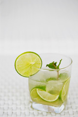 Cocktail at resort hotel 