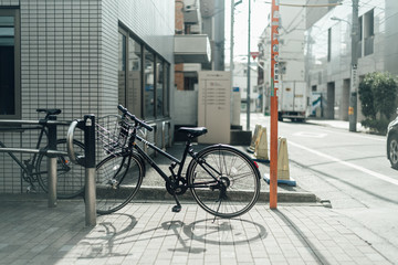 Bicycle on the street