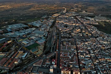 Naklejka premium Spanien aus der Luft