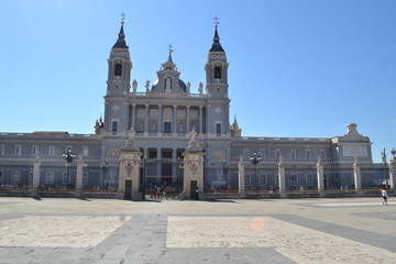 Fototapeta na wymiar Palace Madrid 
