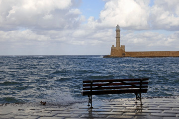 Lighthouse of Chania, Greece