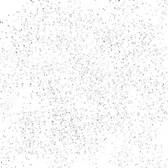 Noise grain texture stars dust and particles in space and galaxy black spots scattered abstract background vector illustration