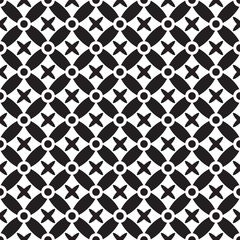 Geometric crosses pattern