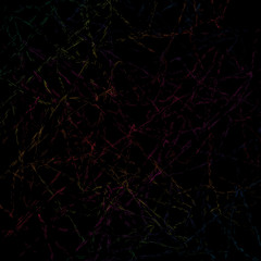 Webbed party celebration art brush concept abstract background spectrum rainbow vector illustration