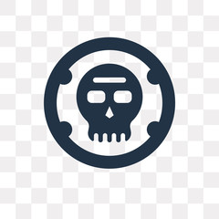 Coin vector icon isolated on transparent background, Coin  transparency concept can be used web and mobile