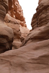 Fototapeta premium View on canyon from down