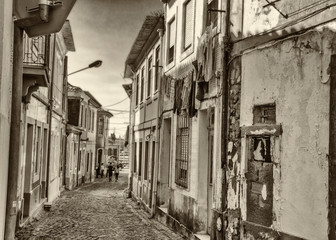 Laundry Hanging, Aveiro, Portugal