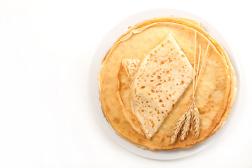 stack of crepe