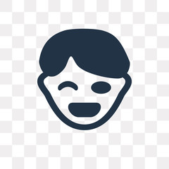 Fototapeta premium Tough vector icon isolated on transparent background, Tough transparency concept can be used web and mobile