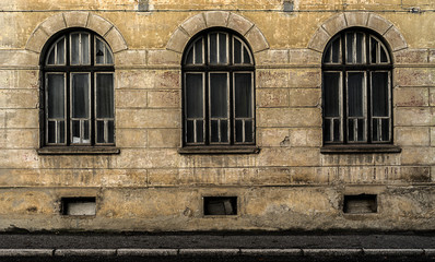 Old abandoned building with some nice symmetry