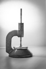 Uhrmacher Werkzueg.Schwarzweiss.