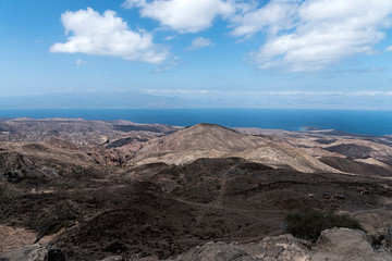 A view of the Gulf of Tadjoura from Arta, Djibouti, East Africa