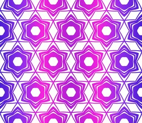 Seamless Geometric Pattern. Vector Illustration. Design For Printing, Presentation, Textile Industry