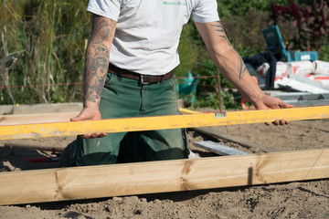 Vermessen und in Wage bringen