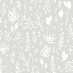Seamless Christmas pattern.