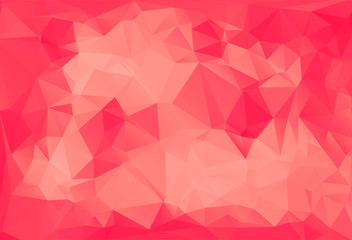 Fototapeta premium Abstract polygonal background. Futuristic style. Geometric colorful triangle texture.