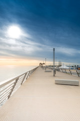 Obraz premium Bridge in Alicante, Spain. Valencia region