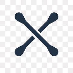 Tampon vector icon isolated on transparent background, Tampon  transparency concept can be used web and mobile