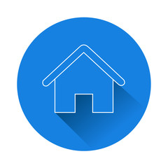 Home icon, Line drawing, elements are grouped.