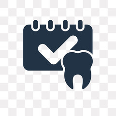 Medical appointment vector icon isolated on transparent background, Medical appointment  transparency concept can be used web and mobile