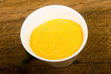 Raw polenta