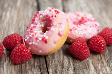 donuts beignet a la framboise