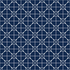 Vector decorative background - simple seamless gepmetric pattern