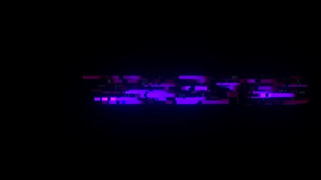 cool glitch RANDOM ACCESS text animation background logo seamless loop New quality universal technology motion dynamic animated background colorful joyful video