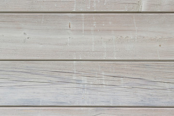 Obraz premium Beige wooden plank background. Top view, flat lay, copy space, texture