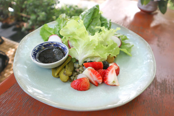 fruit and vegetable salad