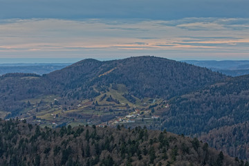 Obraz premium montagne des Vosges