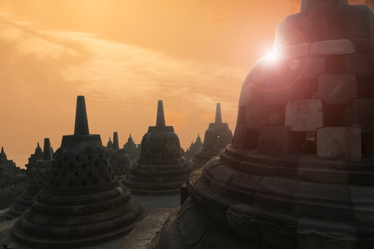 Borobudur Buddhist temple