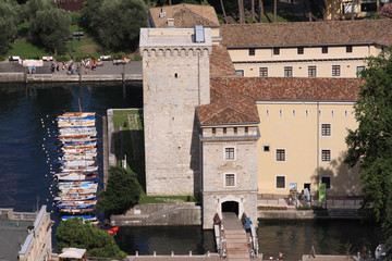 Riva del Garda, entrata della rocca 