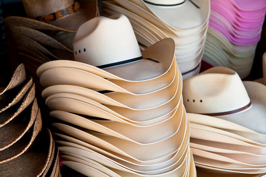 Cowboy hats, Fredericksburg, Texas, USA