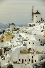 Oia auf Santorini in Griechenland