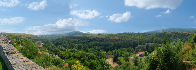 Mountain view panorama