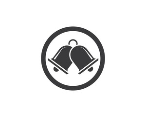 cristmas bell illustration template