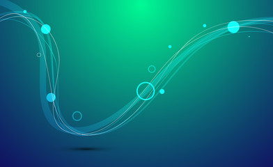 sfondo, grafica, linee, ondeggiate, onda	