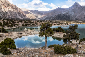 Tajikistan mountain Beautiful, Fann mountain, Kulikalon lakes