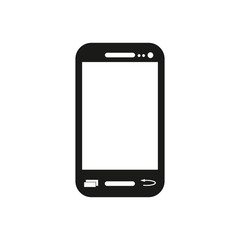 Mobile icon. Vector illustration