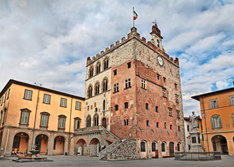 Prato, Tuscany, Italy - Historic palace Palazzo Pretorio