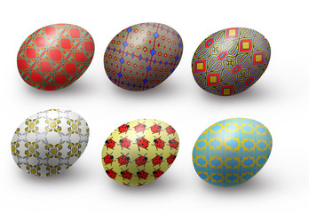 pâques, des oeufs pinte, motif,   isolé, coloré, fête,  célébration, couleur, décoration, blanc, printemps, jaune, 