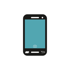 Mobile icon. Vector illustration